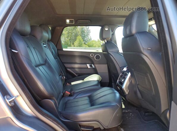 SALWR2PF3GA590777 2016 LAND ROVER RANGE Gray Rear interior view