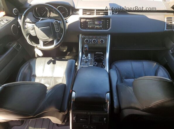 SALWR2PF3GA590777 2016 LAND ROVER RANGE Gray Dashboard view