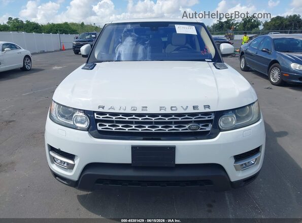 SALWR2PF4GA114831 2016 LAND ROVER RANGE ROVER SPORT White 
