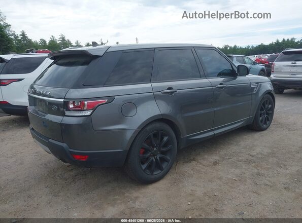 SALWR2PF8GA116405 2016 LAND ROVER RANGE ROVER SPORT Gray Հետևի աջ