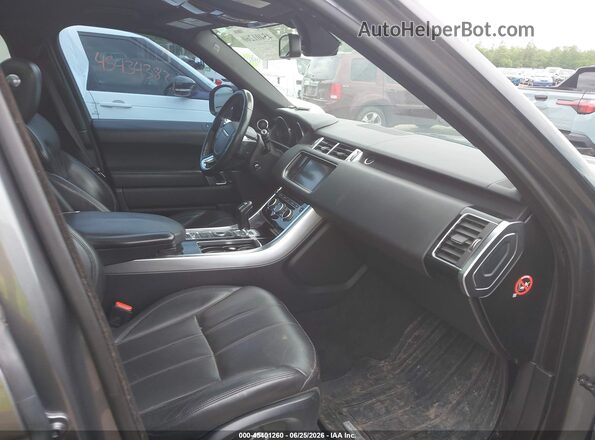 SALWR2PF8GA116405 2016 LAND ROVER RANGE ROVER SPORT Gray Սալոնի դիմացի տեսք