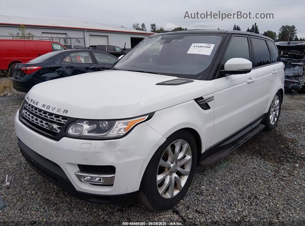 SALWR2PF8GA590712 2016 LAND ROVER RANGE ROVER SPORT White Передня ліва чверть
