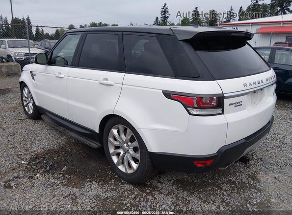 SALWR2PF8GA590712 2016 LAND ROVER RANGE ROVER SPORT White Задня ліва чверть