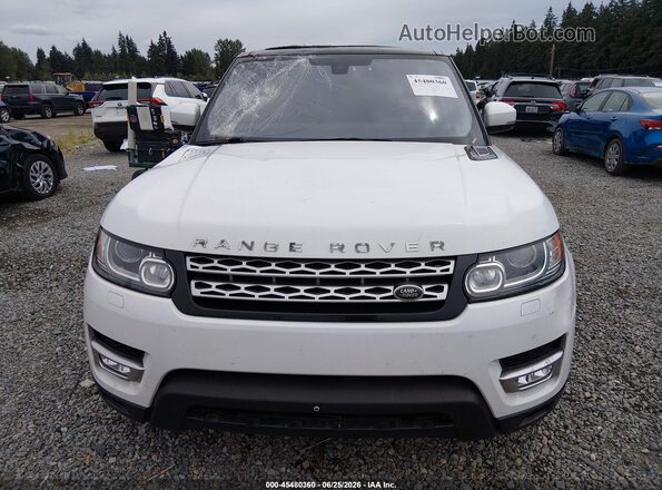 SALWR2PF8GA590712 2016 LAND ROVER RANGE ROVER SPORT White Вид щитка приладів