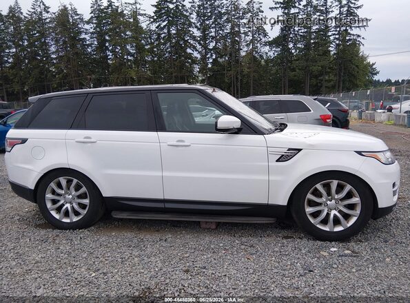 SALWR2PF8GA590712 2016 LAND ROVER RANGE ROVER SPORT White Вид задньої частини салону