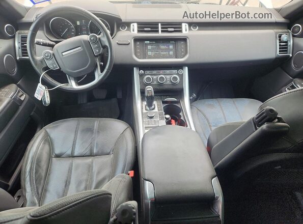 SALWR2PF9GA121886 2016 LAND ROVER RANGE White Dashboard view