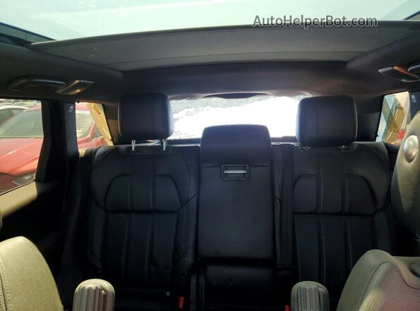 SALWR2PF9GA121886 2016 LAND ROVER RANGE White Rear seats view