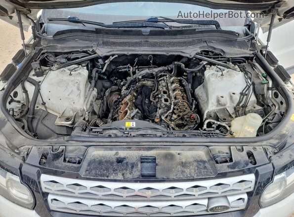 SALWR2PF9GA121886 2016 LAND ROVER RANGE White Engine compartment view