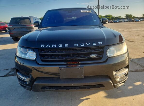 SALWR2PF9GA661819 2016 LAND ROVER RANGE Black Вид спереду
