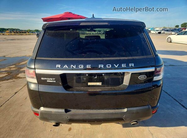 SALWR2PF9GA661819 2016 LAND ROVER RANGE Black Вид ззаду