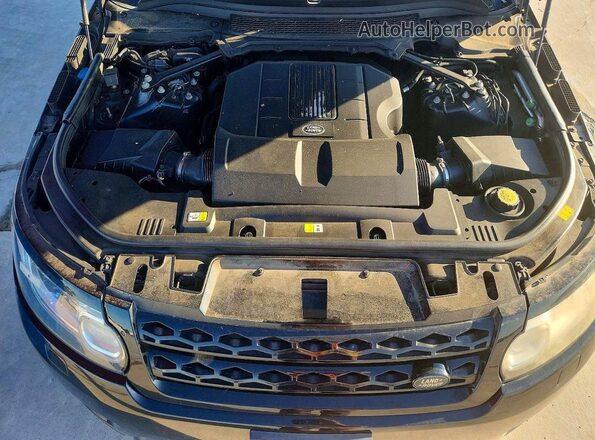 SALWR2PF9GA661819 2016 LAND ROVER RANGE Black Вид підкапотного простору