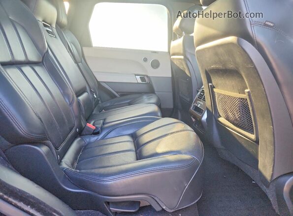 SALWR2PF9GA661819 2016 LAND ROVER RANGE Black Вид задньої частини салону