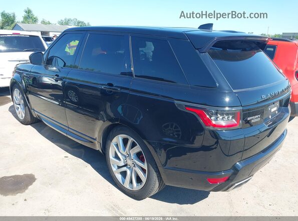 SALWR2RE0KA842398 2019 LAND ROVER RANGE ROVER SPORT Black Հետևի ձախ