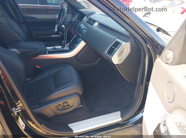 SALWR2RE0KA842398 2019 LAND ROVER RANGE ROVER SPORT Black Սալոնի դիմացի տեսք