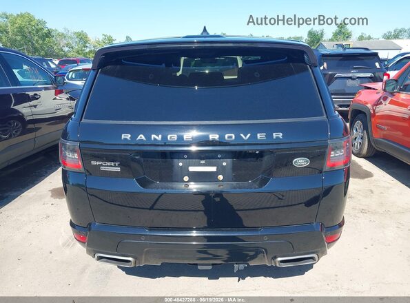 SALWR2RE0KA842398 2019 LAND ROVER RANGE ROVER SPORT Black 