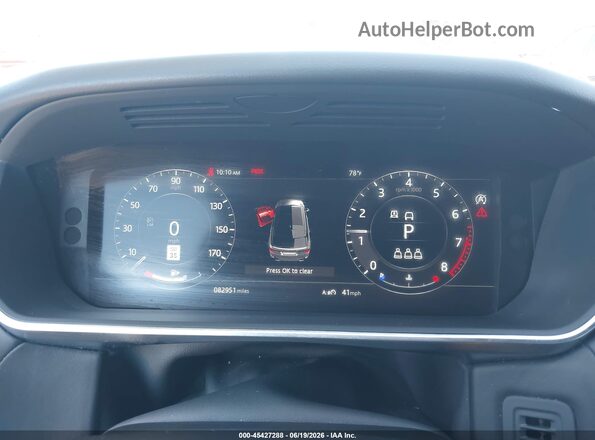 SALWR2RE0KA842398 2019 LAND ROVER RANGE ROVER SPORT Black Հետևի նստատեղերի տեսք
