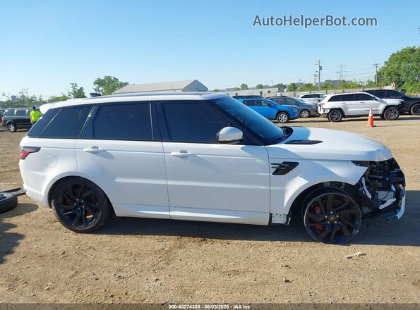 SALWR2RE3KA855016 2019 LAND ROVER RANGE ROVER SPORT White Սալոնի հետևի տեսք