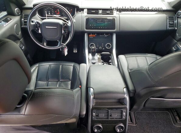 SALWR2RE4KA853842 2019 LAND ROVER RANGE Black Dashboard view