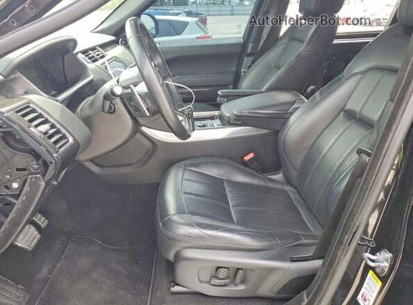 SALWR2RE4KA853842 2019 LAND ROVER RANGE Black Front interior view