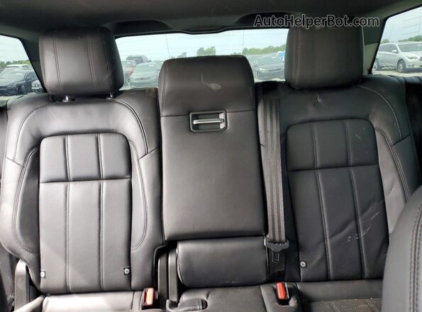 SALWR2RE4KA853842 2019 LAND ROVER RANGE Black Rear seats view