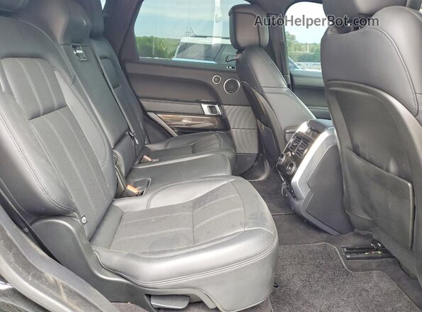 SALWR2RE4KA853842 2019 LAND ROVER RANGE Black Rear interior view