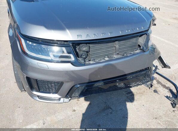 SALWR2RE5JA181370 2018 LAND ROVER RANGE ROVER SPORT Gray Դիմացի տեսք