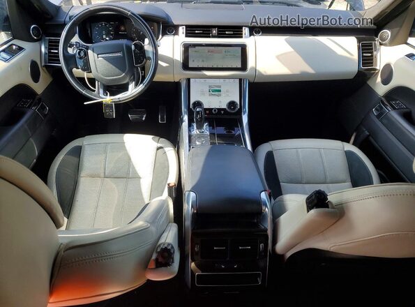 SALWR2RE6KA838274 2019 LAND ROVER RANGE Blue წინა პანელის ხედი