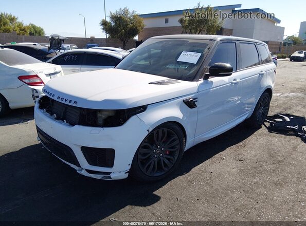 SALWR2RE7KA831057 2019 LAND ROVER RANGE ROVER SPORT White Передня ліва чверть