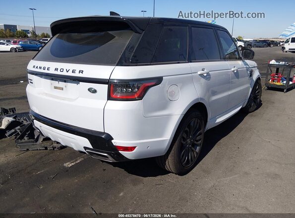 SALWR2RE7KA831057 2019 LAND ROVER RANGE ROVER SPORT White Задня права чверть