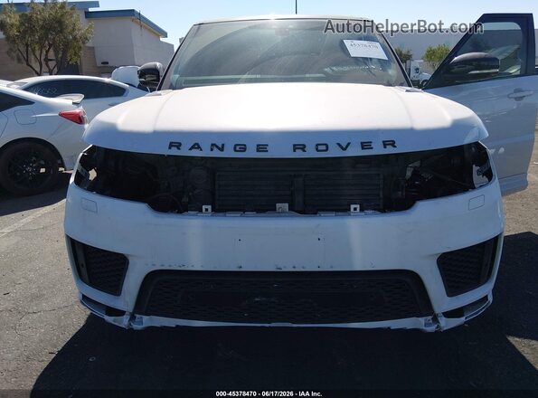 SALWR2RE7KA831057 2019 LAND ROVER RANGE ROVER SPORT White Вид спереду