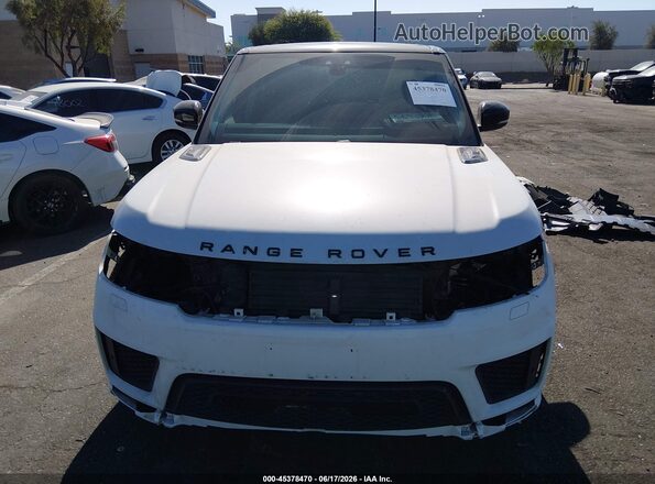 SALWR2RE7KA831057 2019 LAND ROVER RANGE ROVER SPORT White Вид задньої частини салону