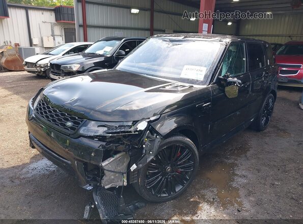 SALWR2RE7KA867539 2019 LAND ROVER RANGE ROVER SPORT Black Դիմացի տեսք