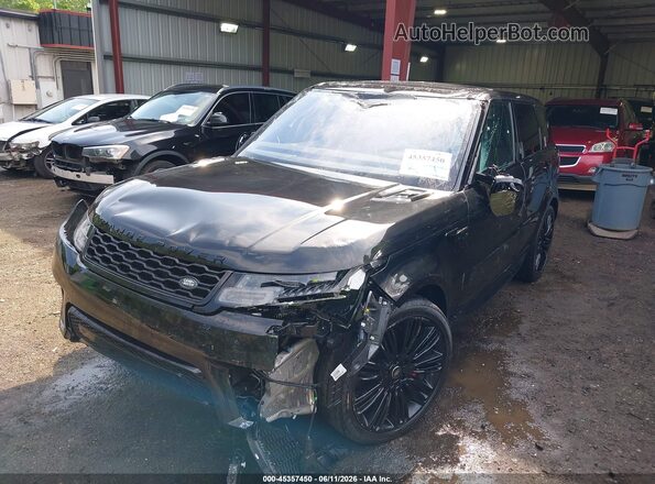 SALWR2RE7KA867539 2019 LAND ROVER RANGE ROVER SPORT Black Առջևի ձախ երեք քառորդ տեսարան