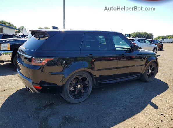 SALWR2RK6JA185546 2018 LAND ROVER RANGE Black Tył prawy