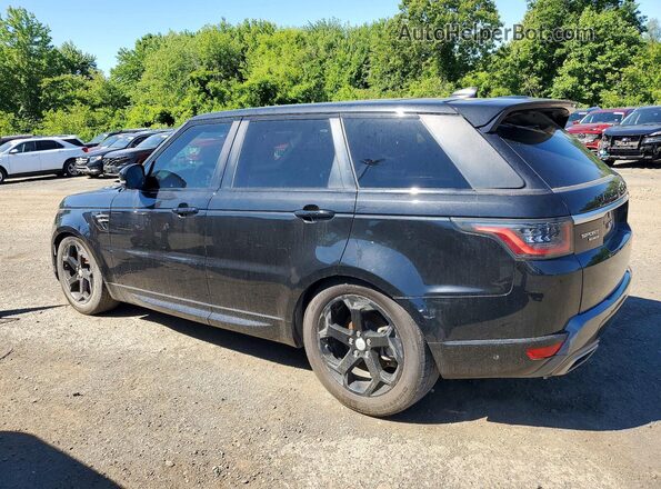 SALWR2RK6JA185546 2018 LAND ROVER RANGE Black Tył lewy