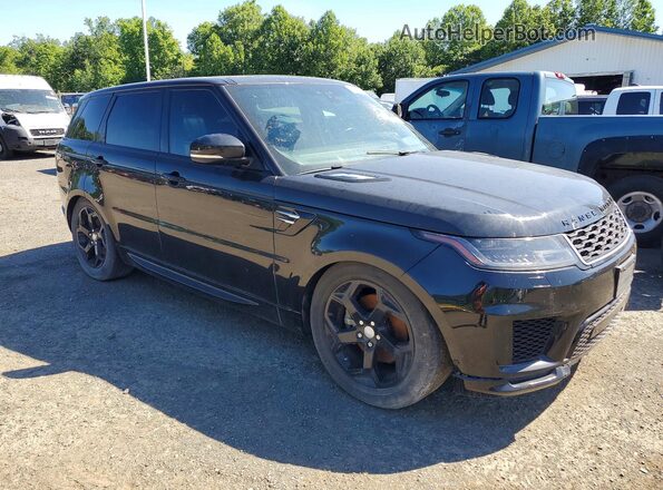 SALWR2RK6JA185546 2018 LAND ROVER RANGE Black Przód prawy