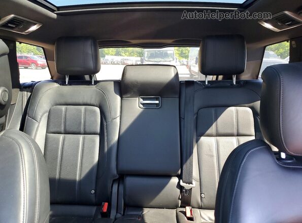 SALWR2RK6JA185546 2018 LAND ROVER RANGE Black Widok tylnych siedzeń