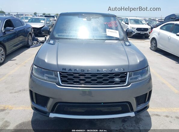 SALWR2RK6JA699154 2018 LAND ROVER RANGE ROVER SPORT Gray Vista frontal