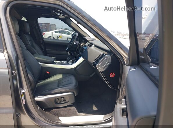 SALWR2RK6JA699154 2018 LAND ROVER RANGE ROVER SPORT Gray Vista interior delantera