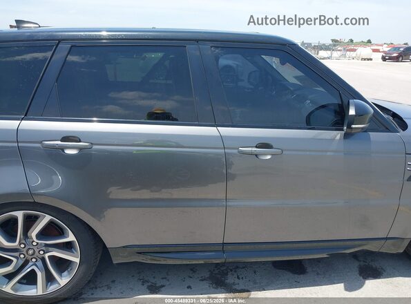 SALWR2RK6JA699154 2018 LAND ROVER RANGE ROVER SPORT Gray Vista interior trasera