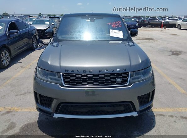 SALWR2RK6JA699154 2018 LAND ROVER RANGE ROVER SPORT Gray Vista del cuadro de instrumentos