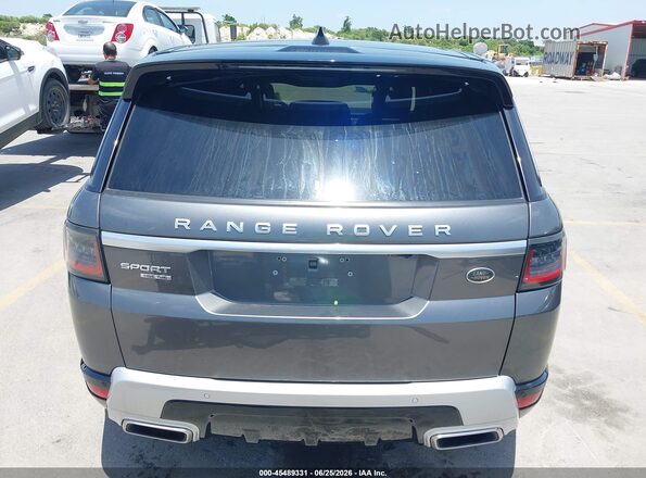 SALWR2RK6JA699154 2018 LAND ROVER RANGE ROVER SPORT Gray 