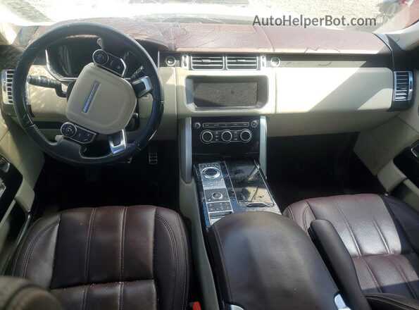 SALWR2RKXJA194119 2018 LAND ROVER RANGE White Dashboard view
