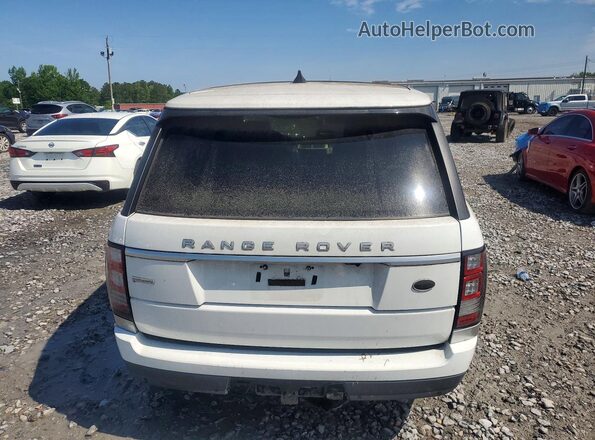 SALWR2RKXJA194119 2018 LAND ROVER RANGE White Rear view