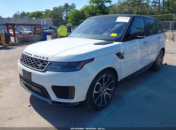 SALWR2RU9KA875116 2019 LAND ROVER RANGE ROVER SPORT White Widok z przodu