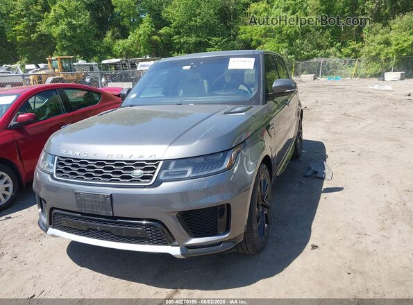SALWR2RUXKA864349 2019 LAND ROVER RANGE ROVER SPORT Gray Przód lewy