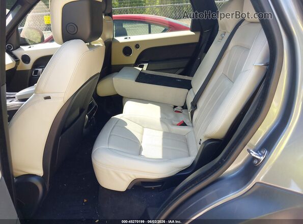SALWR2RUXKA864349 2019 LAND ROVER RANGE ROVER SPORT Gray Widok naklejki z numerem VIN