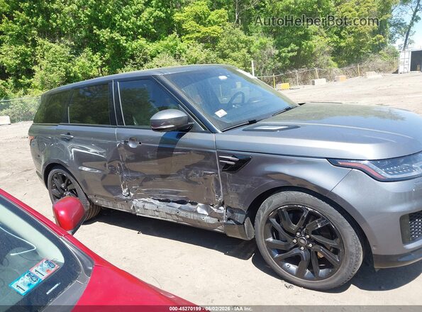 SALWR2RUXKA864349 2019 LAND ROVER RANGE ROVER SPORT Gray Widok wnętrza z tyłu