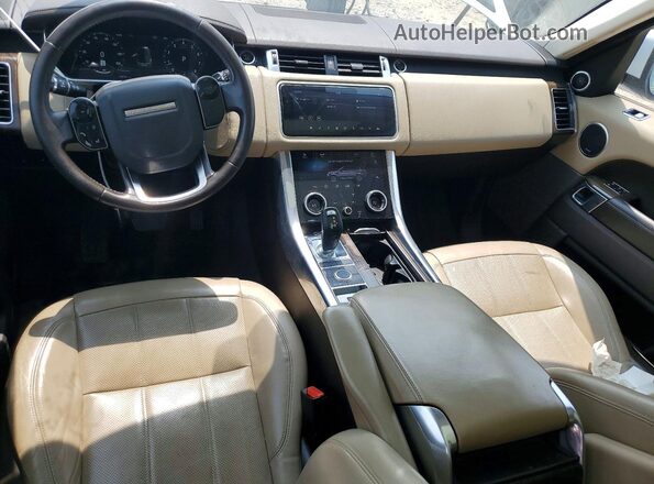 SALWR2RV0JA192471 2018 LAND ROVER RANGE White Առջևի վահանակի տեսք