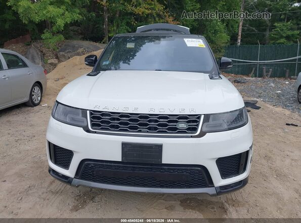 SALWR2RV0JA813126 2018 LAND ROVER RANGE ROVER SPORT White Առջևի վահանակի տեսք